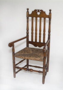 Heart and Crown Side Chair, Macculloch Hall Decorative Arts Collections