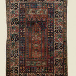 Colecciones de alfombras del Museo Histórico Macculloch Hall: Alfombra de oración estilo Gordes