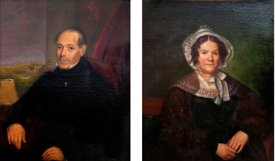 Portraits of George and Louisa Macculloch