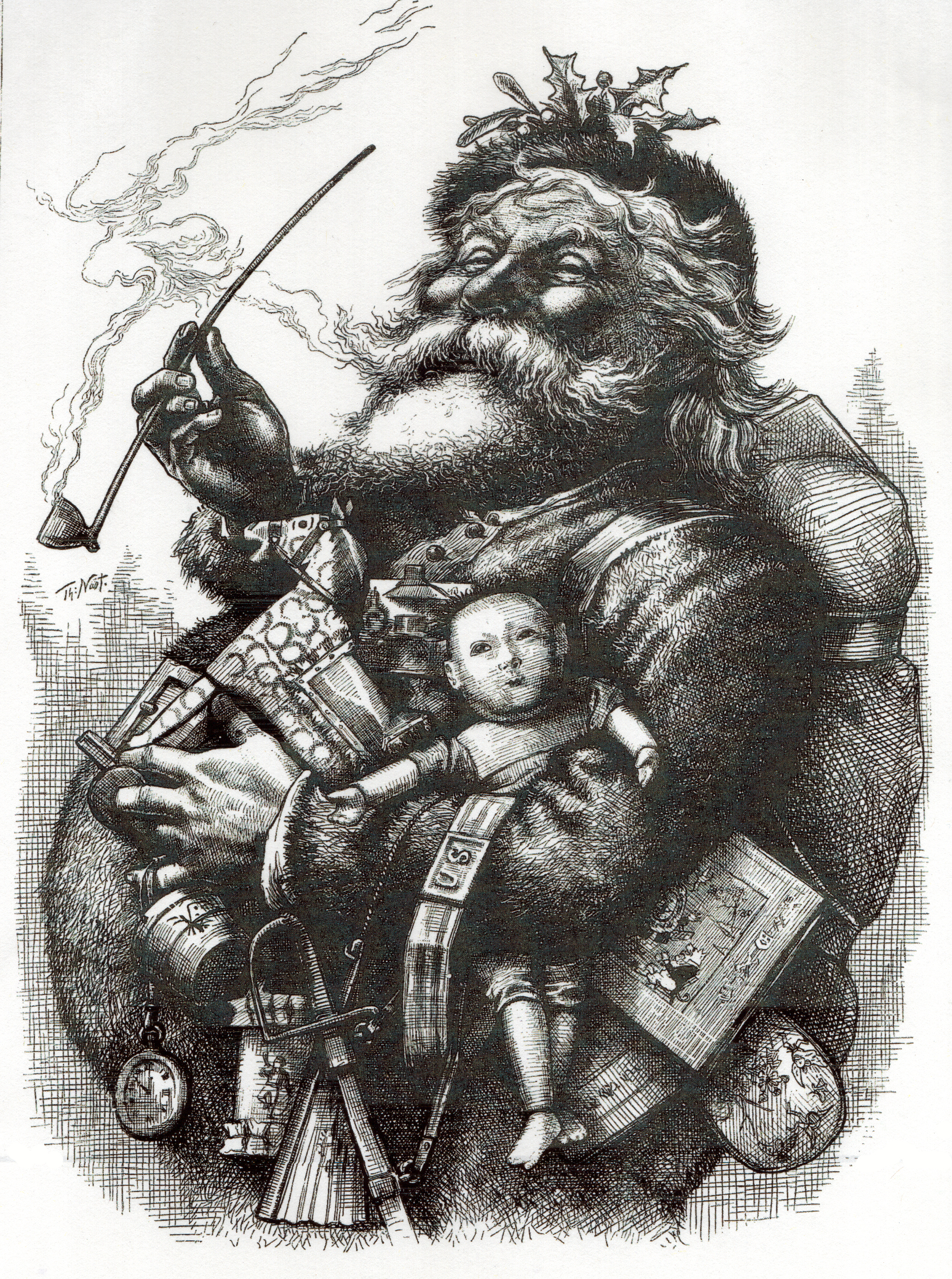 Merry Old Santa Claus, 1881
