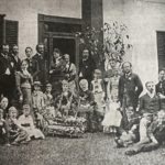 The Keasbey Sisters and their family