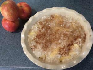 Apple Tapioca Pudding