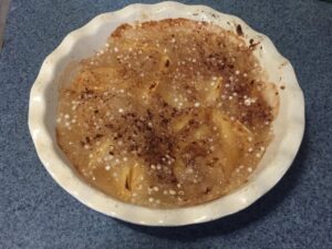 Apple Tapioca Pudding cooked