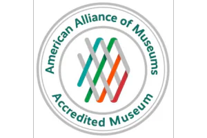 Color logo of American Alliance of Museums Accredited Museum