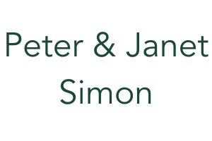 Peter and Janet Simon