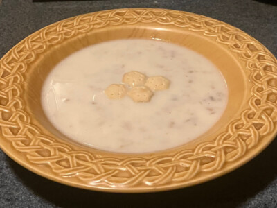 Munchie Monday: Cream of Clam Soup