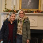 The Garden Club of Morristown decorating Macculloch Hall Historical Museum for the holidays.