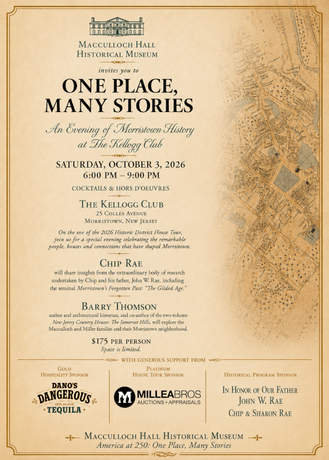 An Evening of Morristown History at The Kellogg Club