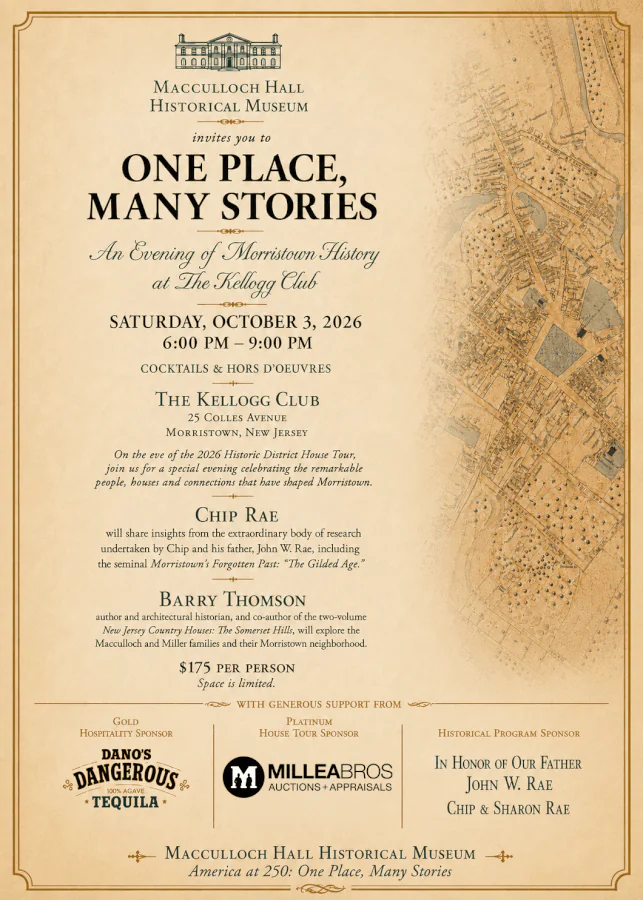 An Evening of Morristown History at The Kellogg Club