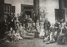 The Keasbey Sisters and their family